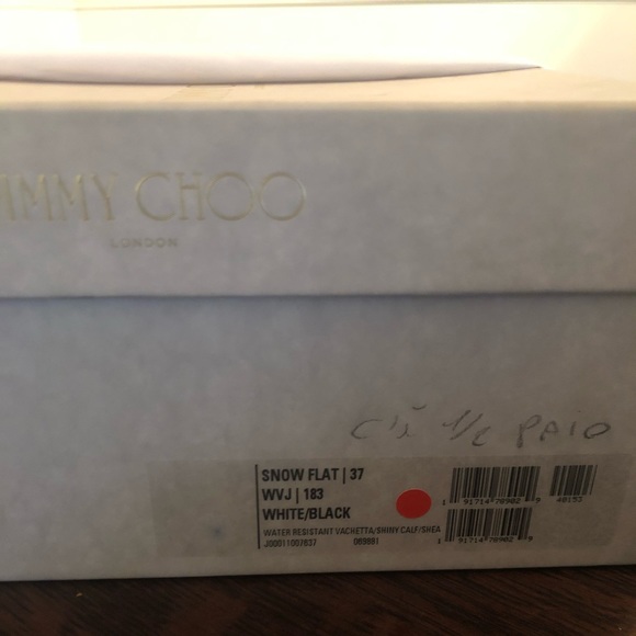 Jimmy Choo Voyager II/F Leather Ankle Boots 37 NWB - Picture 4 of 10